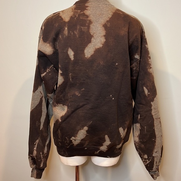 Unisex Homemade Bleach Tye dye Sweatshirt - Picture 12 of 13